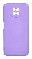 Чехол для Xiaomi Redmi Note 9T силиконовый сиреневый, TPU Matte case с закрытой камерой от интернет магазина z-market.by