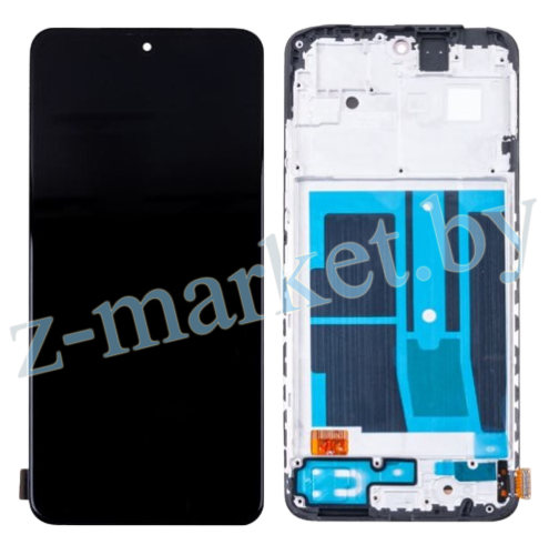 Модуль для Xiaomi Redmi Note 12S (23030RAC7Y) - OLED (дисплей с тачскрином в раме) черный в Гомеле, Минске, Могилеве, Витебске.