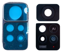 Стекло камеры для Xiaomi Redmi Note 11 Pro 5G (2201116SG) в сборе с рамкой Черный. от интернет магазина z-market.by