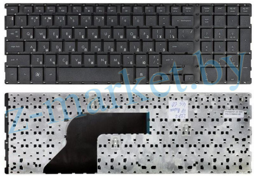 Клавиатура HP 4510s 4515s 4710s Черная с прямым вводом в Гомеле, Минске, Могилеве, Витебске.