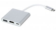 Адаптер-переходник Type-C to USB Hub (3in1) USB 3.0 / Type-C / HDMI Profit от интернет магазина z-market.by