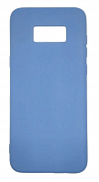 Чехол для Samsung S8+, G955FG Silicon case, голубой  от интернет магазина z-market.by