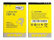 BP-3L аккумуляторная батарея Bebat для Nokia 303, 603, 610, 710 от интернет магазина z-market.by