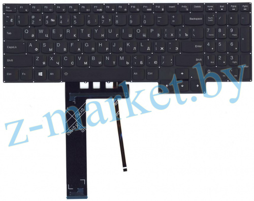 Клавиатура Lenovo Legion 5-15IMH05, 5-15ARH05 черная с подсветкой в Гомеле, Минске, Могилеве, Витебске.