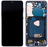 Модуль для Samsung G996, G996B (S21+), OLED Full Size, (дисплей с тачскрином в раме), черный от интернет магазина z-market.by