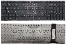 Клавиатура Asus N56 Черная с прямым вводом от интернет магазина z-market.by