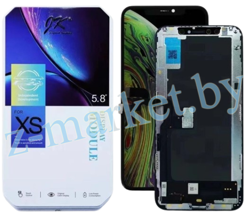 Модуль для Apple iPhone XS - завод JK - in-Cell, (дисплей с тачскрином), черный в Гомеле, Минске, Могилеве, Витебске. фото 2