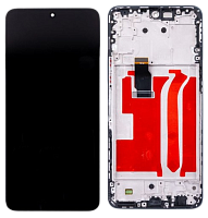 Модуль для Huawei Honor X8 (TFY-LX1) - OR. (дисплей с тачскрином в раме), серебро от интернет магазина z-market.by