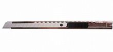 Нож с сегментированным лезвием 9 мм корпус металлический, с клипсой Rexant от интернет магазина z-market.by