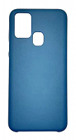 Чехол для Samsung M31, M315, Silicon Case, темно-синий от интернет магазина z-market.by