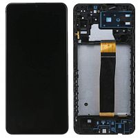 Модуль для Samsung A135F (A13), оригинал (SP), (дисплей с тачскрином в раме), черный от интернет магазина z-market.by