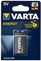 Батарейка Varta ENERGY "Крона" 6LR61 BL1 Alkaline от интернет магазина z-market.by