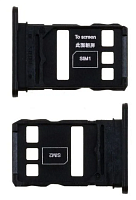 Держатель SIM для Huawei Honor 50 (NTH-NX9) Черный. от интернет магазина z-market.by