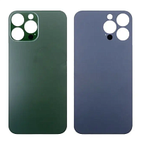 Задняя крышка для iPhone 13 Pro Max Зеленый (стекло, широкий вырез под камеру, логотип). от интернет магазина z-market.by