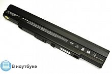 Аккумуляторная батарея для ноутбука Asus A1, PL30, PL80, U30 14.4V 5200mAh A42-UL50 OEM черная.  (под заказ из Москвы на 06.12.2022г.!!!) (АКБ) от интернет магазина z-market.by