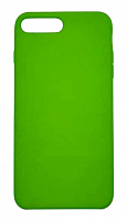 Чехол для iPhone 7 Plus, 8 Plus Silicon Case, непрозрачный, матовый, зеленый от интернет магазина z-market.by