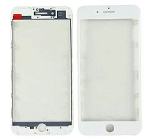 Стекло для переклейки iPhone 7 в сборе с рамкой и OCA пленкой Белый. от интернет магазина z-market.by
