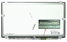 Матрица 15.6" FHD 1920x1080, 40 pin SLIM тип1 LED, матовая, уши сверху снизу, замена N156HGE-LG1 от интернет магазина z-market.by