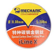 Струна (леска) для срезки стекла Mechanic iLine X (0.08мм 200м) от интернет магазина z-market.by