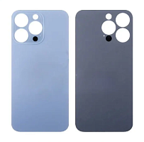 Задняя крышка для iPhone 13 Pro Голубой (стекло, широкий вырез под камеру, логотип). от интернет магазина z-market.by