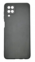 Чехол для Samsung A12, A125F, A127F, M12, M12F, F12 силиконовый черный, TPU Matte Case от интернет магазина z-market.by