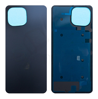 Задняя крышка для Xiaomi Mi 11 Lite/Mi 11 Lite 5G (M2101K9AG/M2101K9G/2109119DG) Черный - Премиум. от интернет магазина z-market.by