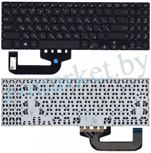 Клавиатура Asus X507, X507MA, X507U, X507UA, X507UB, черная в Гомеле, Минске, Могилеве, Витебске.