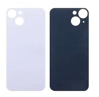 Задняя крышка для iPhone 14 Фиолетовый (стекло, широкий вырез под камеру, логотип). от интернет магазина z-market.by