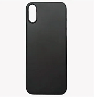 Чехол для iPhone XS Max силиконовый черный, TPU Matte case от интернет магазина z-market.by