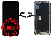 Модуль для Apple iPhone XS - OR. 100% (переклей), (дисплей с тачскрином), черный от интернет магазина z-market.by