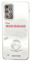 Чехол для Samsung A52, A525, A52S силиконовый прозрачный с закрыми камерой и разъемом от интернет магазина z-market.by