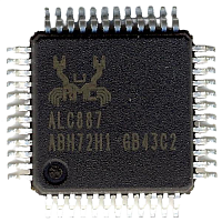 ALC887 звуковой кодек Realtek ALC887 (887) LQFP-48 от интернет магазина z-market.by