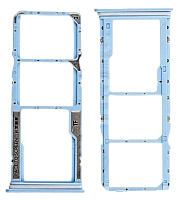 Держатель SIM для Xiaomi Redmi A1/A1+/A2+ (220733SG/220733SFG/23028RNCAG) Голубой. от интернет магазина z-market.by