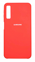 Чехол для Samsung A7 2018, A750F Silicon Case красный от интернет магазина z-market.by