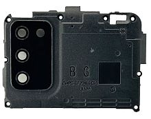 Стекло камеры для Samsung Galaxy A02s/A03s (A025F/A037F) в сборе с рамкой Черный. от интернет магазина z-market.by