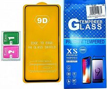 Защитное стекло для Huawei Honor 10x lite, P Smart (2021), Y7A, Samsung A80/A90 с черной рамкой от интернет магазина z-market.by