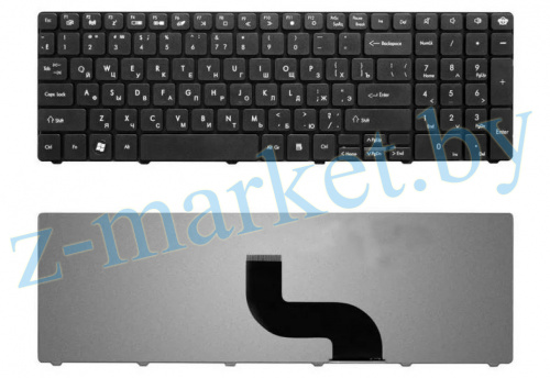 Клавиатура Packard Bell EasyNote TM85 TM94 LM94 TX86 Черная в Гомеле, Минске, Могилеве, Витебске.