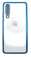 Чехол для Huawei P30 Usams прозрачный с цветной рамкой, синий от интернет магазина z-market.by