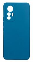 Чехол для Xiaomi 12 Lite, Silicon Case синий от интернет магазина z-market.by