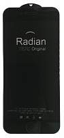 Защитное стекло для iPhone 7, 8, SE 2020, Radian, 0.4 мм, глянц, полный клей, чёрное, FaisON от интернет магазина z-market.by