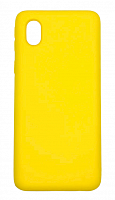 Чехол для Samsung A01 Core, A013F, M01 Core, M013F силиконовый желтый, TPU Matte case  от интернет магазина z-market.by