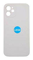 Чехол для iPhone 12 mini Silicon Case цвет 6 (белый) с закрытой камерой и низом от интернет магазина z-market.by