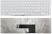Клавиатура для ноутбука Sony SVF15, белая без подсветки от интернет магазина z-market.by