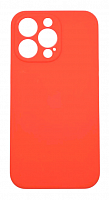 Чехол для iPhone 13 Pro Silicon Case цвет 5 (красный) с закрытой камерой и низом от интернет магазина z-market.by