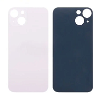 Задняя крышка для iPhone 13 Розовый (стекло, широкий вырез под камеру, логотип). от интернет магазина z-market.by