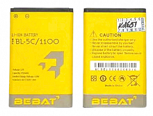 BL-5C аккумуляторная батарея Bebat (Profit) для Nokia 1100, 130, 130 Dual, 205, 205 Dual от интернет магазина z-market.by