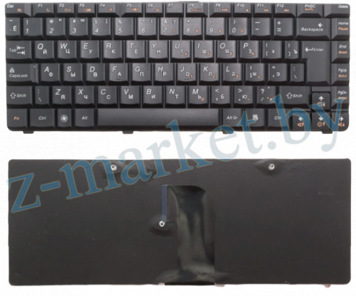 Клавиатура Lenovo IdeaPad G460, G460E Черная в Гомеле, Минске, Могилеве, Витебске.