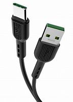 USB кабель HOCO X33 Type-C, 5A Surge Charging Data Cable, черный от интернет магазина z-market.by