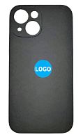 Чехол для iPhone 13 mini Silicon Case цвет 7 (черный) с закрытой камерой и низом от интернет магазина z-market.by