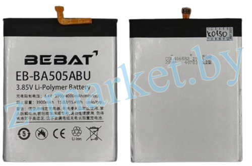 EB-BA505ABU аккумулятор Bebat/Profit для Samsung A50, A205, A20, A305, A30, A307, A30s, A505 в Гомеле, Минске, Могилеве, Витебске.